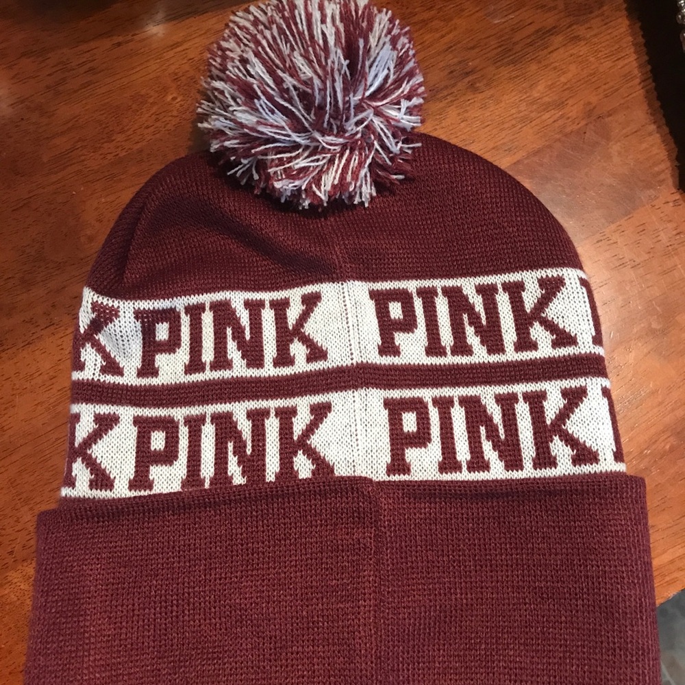 PINK beanie